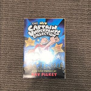Captain Underpants First Five Books Collection